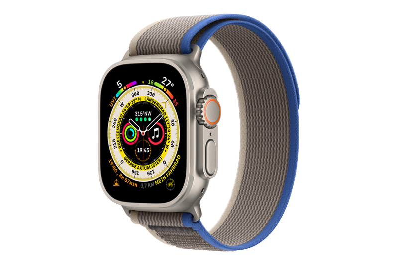 Ремешок Trail Loop часов Apple Watch Ultra.